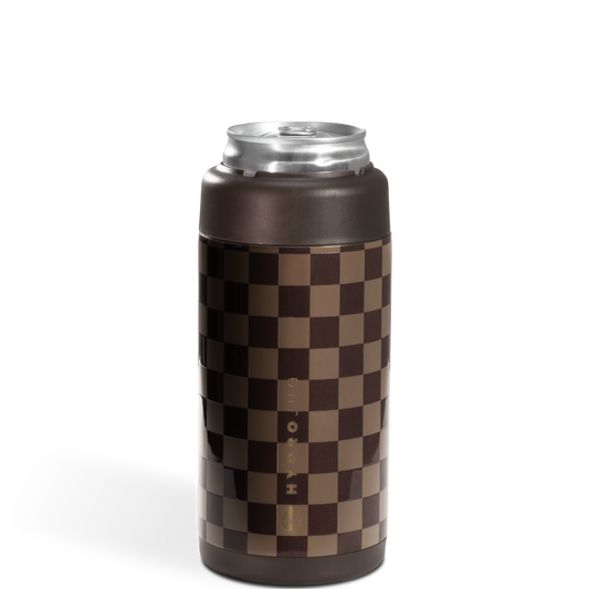 Autumn Checkers - Can Cooler (Slim)